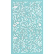 Serigrafía para arcilla polimérica 80x140 mm - Motivo floral 2 x1|raw }}