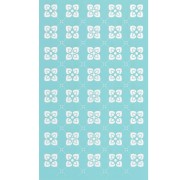 Serigrafía para arcilla polimérica 80x140 mm - Patrón de baldosas de cemento x1|raw }}