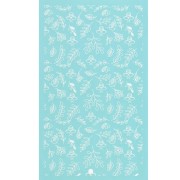 Serigrafía para arcilla polimérica 80x140 mm - Abejas y follaje x1