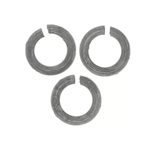 Anillas abiertas 3x0,6 mm - Negro x2g