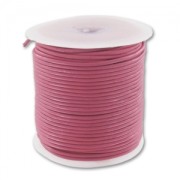 Cordón de cuero 1 mm Rosa Fucsia x 25 m|raw }}