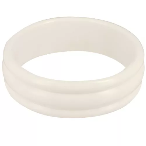 Pulsera de cuentas de resina opaca de 66 mm de grosor - Crudo x1