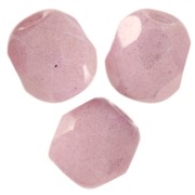 Facetas 4 mm Blanco Tiza Lila Lustre x50|raw }}