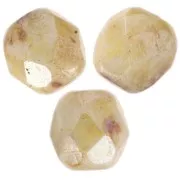 Facetas 4 mm Blanco Tiza Marfil x50