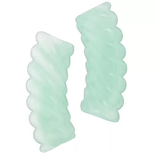 Tubo acrílico transparente 35x12mm - Menta jaspeada x6