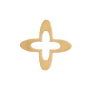 Elementos transversales empotrados para encolado 5 mm - Acero inoxidable 316L Dorado x4