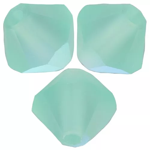 Cuentas tupis Preciosa - Cuenta rondelle 5 mm - Mar Caribe AB Mate x12