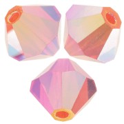 Cuentas tupis Preciosa - Bead rondelle 5 mm - Hyacinth AB 2X x12|raw }}