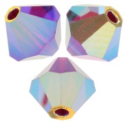 Cuentas tupis Preciosa - Bead rondelle 5 mm - Siam AB 2X x12|raw }}