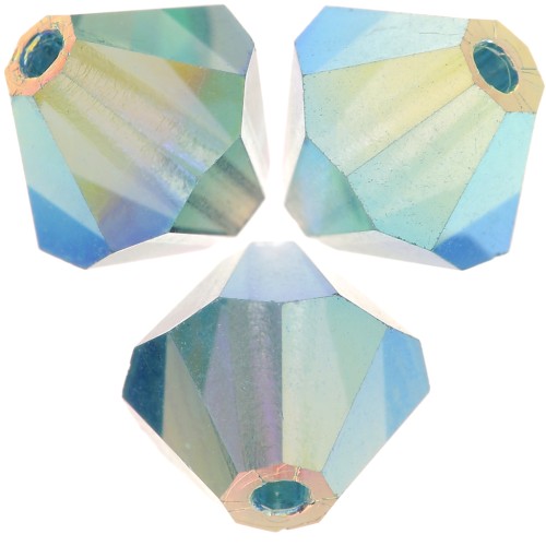 Cuentas tupis Preciosa - Cuenta rondelle 5 mm - Indicolita AB 2X x12