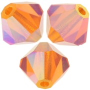 Cuentas tupis Preciosa - Bead rondelle 5 mm - Sun AB 2X x12
