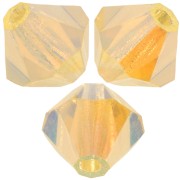 Cuentas tupis Preciosa - Bead rondelle 5 mm - Jonquil AB 2X x12