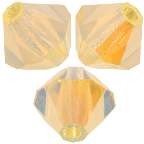 Cuentas tupis Preciosa - Bead rondelle 5 mm - Jonquil AB 2X x12