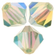 Cuentas tupis Preciosa - Bead rondelle 5 mm - Chrysolite Opal AB 2X x12