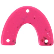 Entrepieza acrílico para puente 30x39,5 mm - Fucsia moteado x1|raw }}