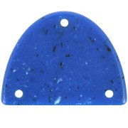 Colgante acrílico media luna 30x39,5 mm - Granito azul oscuro x1|raw }}