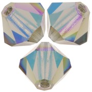 Preciosa Spinning Beads - Arandela Bead 5 mm - Black Diamond Glitter x12|raw }}