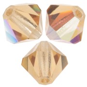 Preciosa Arandela Beads - Arandela Bead 5 mm - Topacio colorado claro Glitter x12|raw }}