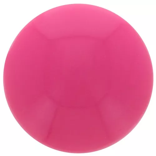 Cabujón acrílico opaco redondo 14 mm - Rosa caramelo x1