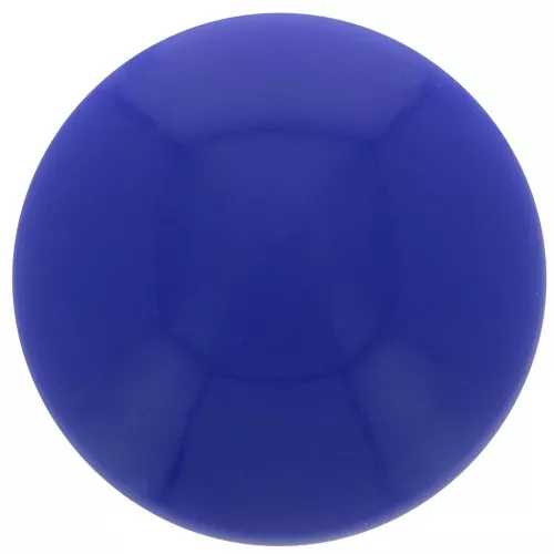 Cabujón acrílico opaco redondo 14 mm - Azul lapislázuli x1
