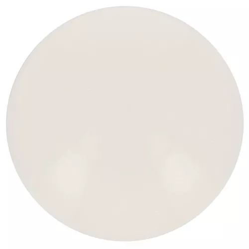 Cabujón acrílico opaco redondo 14 mm - Crema x1