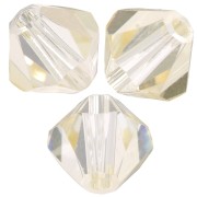 Preciosa rondelle beads - Bead rondelle 5 mm - Crystal Blond Flare x12|raw }}