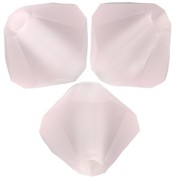 Preciosa Bicones - Cuenta arandela 5 mm - Rosa claro mate x12