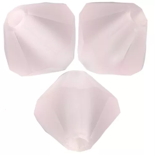 Preciosa Bicones - Cuenta arandela 5 mm - Rosa claro mate x12