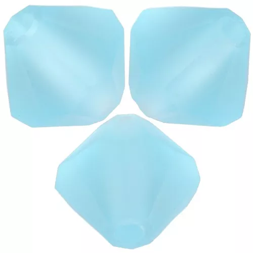 Preciosa cuenta arandela 5 mm - Aqua Bohemica Mate x12