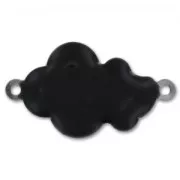 Separadores nubes esmaltadas epoxi 26x15 mm Negro x6