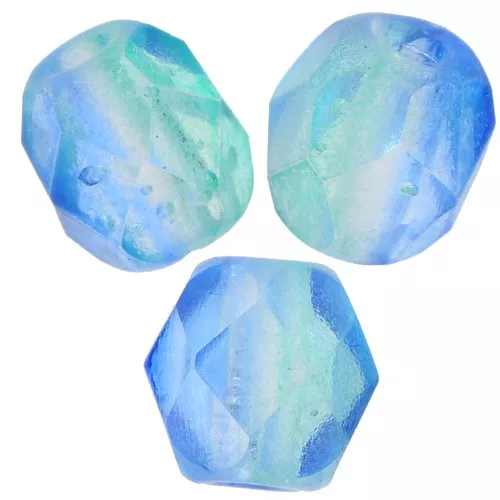 Facetas 4 mm - Crystal Blue Green x50