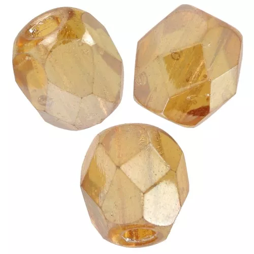 Facetas de 4 mm - Cristal Golden Flare Full x50