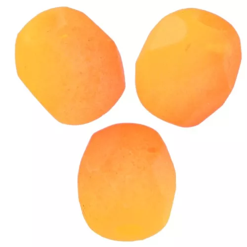 Facetas 4 mm - Orange Yellow Neon Mat x50