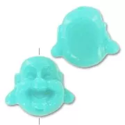 Cabeza Buda 18 mm Aqua x1
