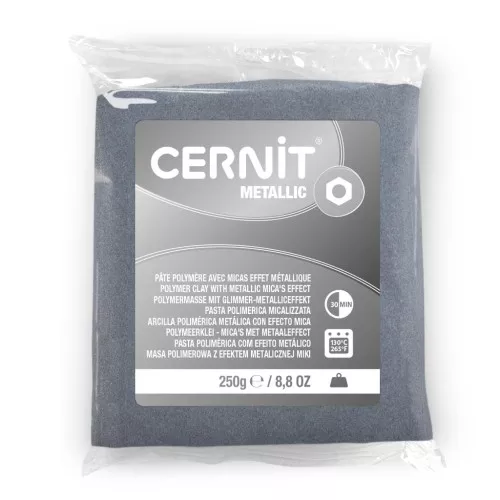 Cernit Pasta Plata Metálica 250gr (n°080) x1