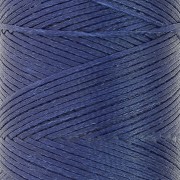 Bobina de hilo plano encerado Linhasita para macramé de 1,4 mm - Azul marino (70) x 167 m