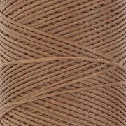 Bobina de hilo plano encerado Linhasita para macramé de 1,4 mm - Old Gold (604) x 167 m