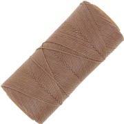 Bobina de hilo plano encerado Linhasita para macramé de 1,4 mm - Arena (214) x 167 m