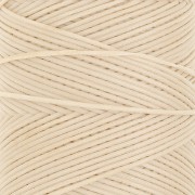 Bobina de hilo plano encerado Linhasita para macramé de 1,4 mm - Arena (924) x 167 m