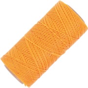 Bobina de hilo plano encerado Linhasita para macramé de 1,4 mm - Safran (274) x 167 m