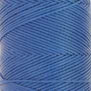 Bobina de hilo plano encerado Linhasita para macramé, 1,4 mm - Azul (692) x 167 m