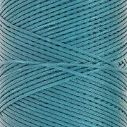 Bobina de hilo plano encerado Linhasita para macramé de 1,4 mm - Teal (228) x 167 m