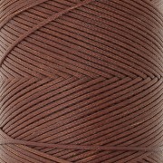 Bobina de hilo plano encerado Linhasita para macramé de 1,4 mm - Marrón (631) x 167 m
