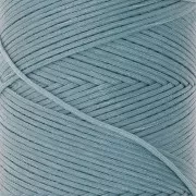 Bobina de hilo plano encerado Linhasita para macramé de 1,4 mm - Azul grisáceo (549) x 167 m