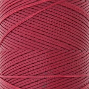 Bobina de hilo plano encerado Linhasita para macramé, 1,4 mm - Rojo (233) x 167 m