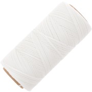 Bobina de hilo plano encerado Linhasita para macramé, 1,4 mm - Natural, 167 m