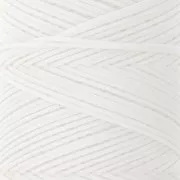 Bobina de hilo plano encerado Linhasita para macramé, 1,4 mm - Natural, 167 m