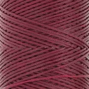 Bobina de hilo plano encerado Linhasita para macramé de 1,4 mm - Burdeos (60) x 167 m