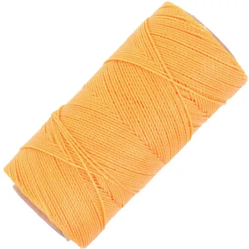 Bobina de hilo encerado Linhasita para micro macramé 1 mm - Azafrán (274) x168m