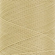 Bobina de hilo encerado Linhasita para micro macramé 0,75 mm - Gamuza (315) x228m